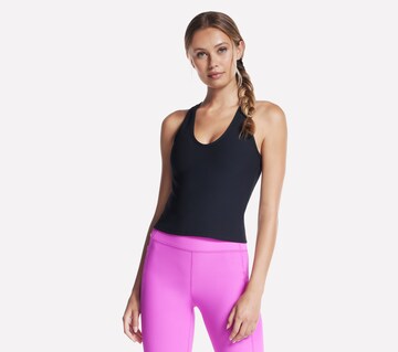 SKECHERS Sports Top in Black: front