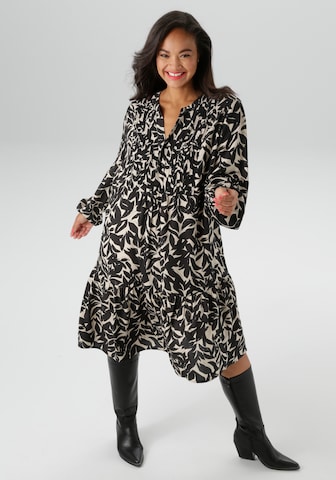 Aniston Kleid in Beige: Vorderseite