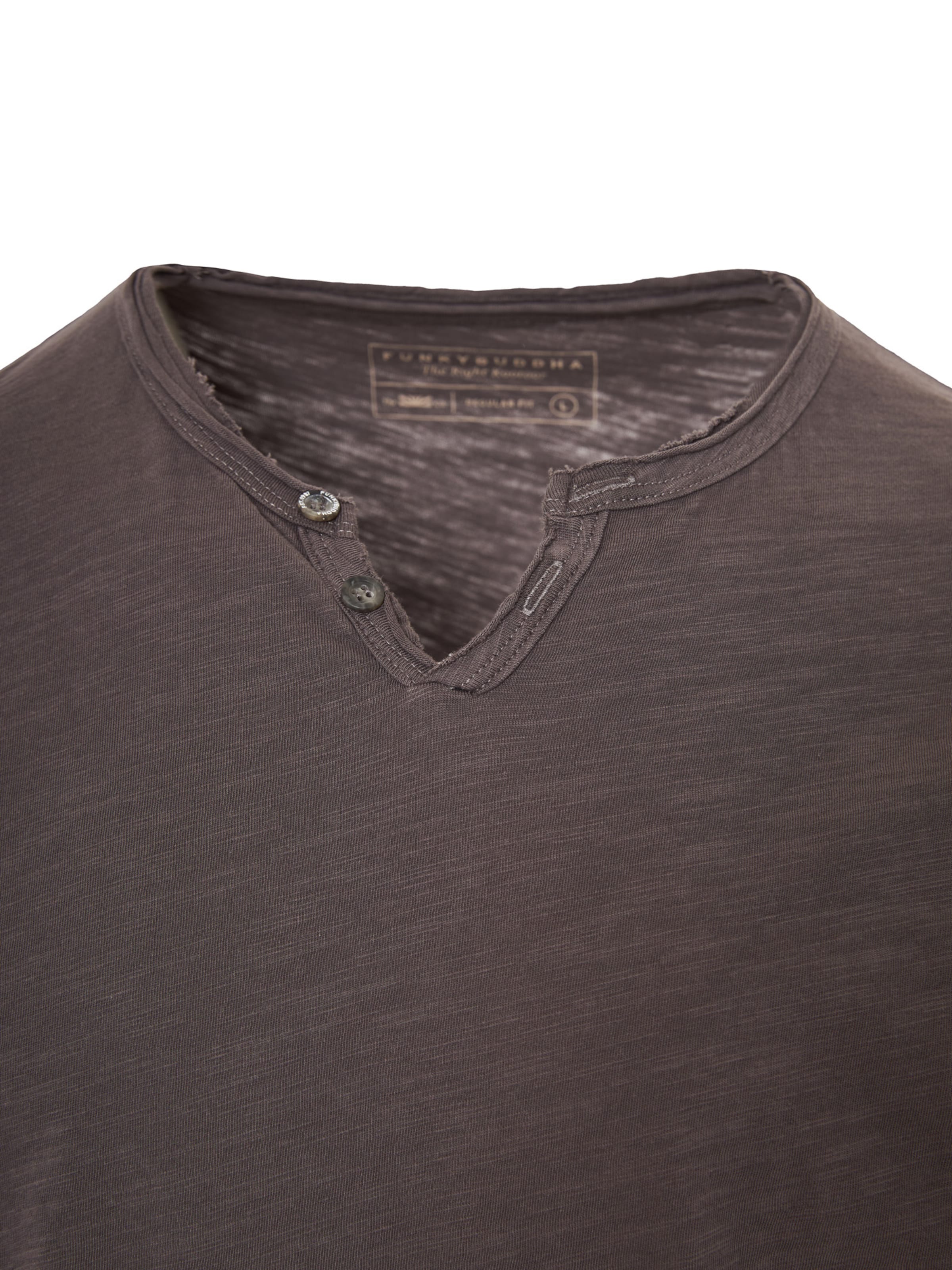 T-Shirt Funky Buddha en marron