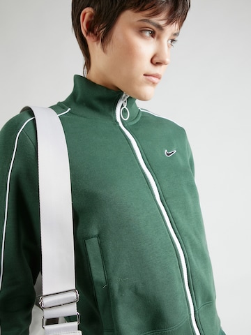 Nike Sportswear Zip-Up Hoodie in Green