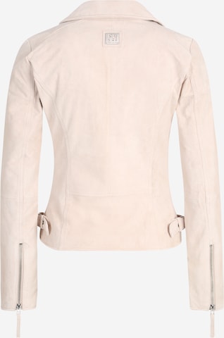 FREAKY NATION Prehodna jakna | bela barva