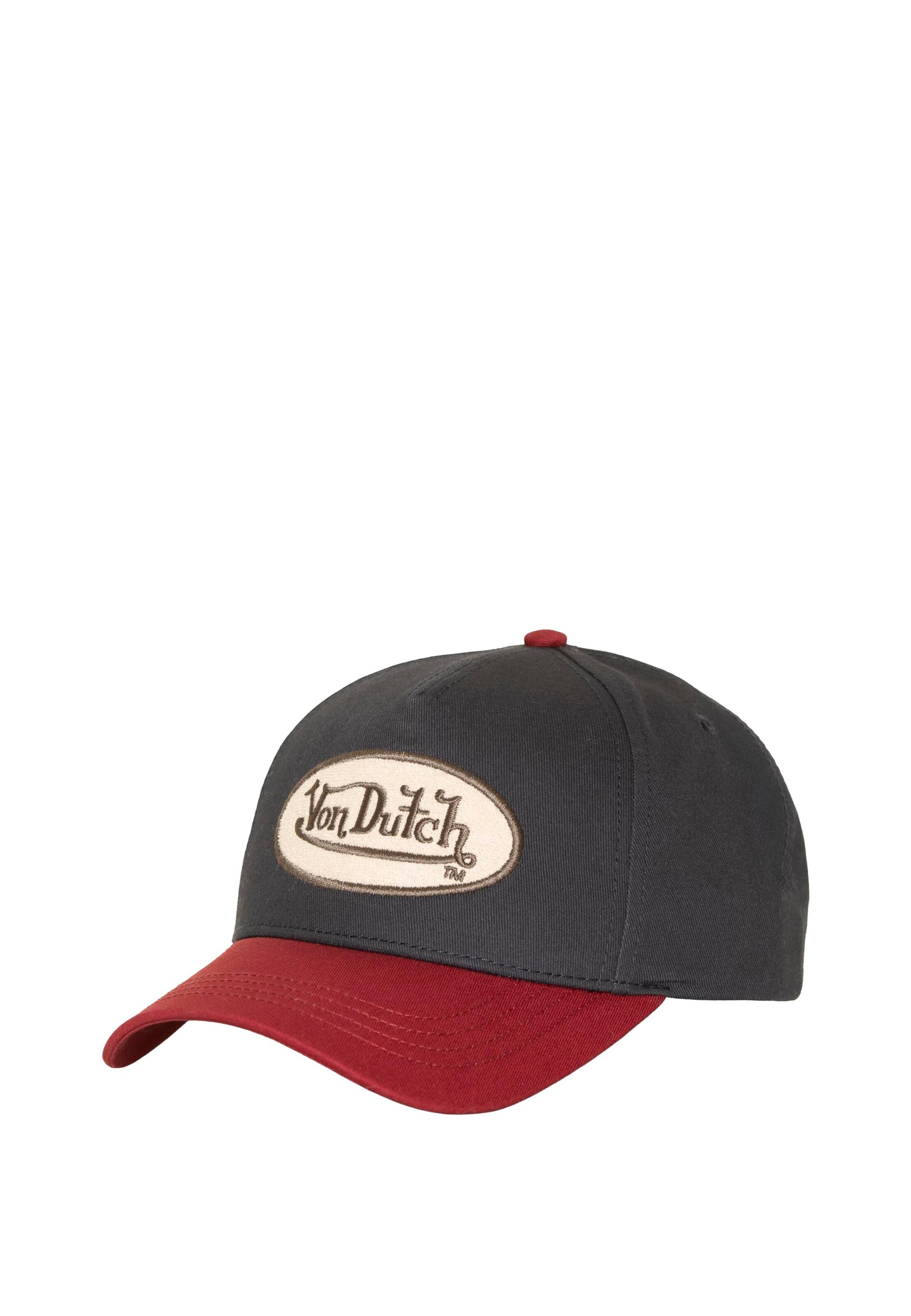 Casquette Von Dutch Originals en gris : devant