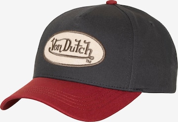 Casquette Von Dutch Originals en gris : devant