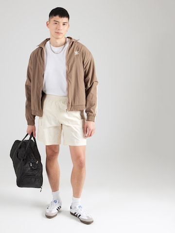 Loosefit Pantaloni cargo 'ESS' di ADIDAS ORIGINALS in bianco