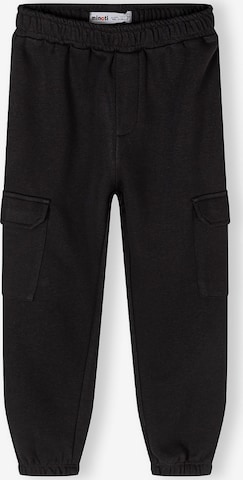 MINOTI Tapered Housut värissä musta: etupuoli