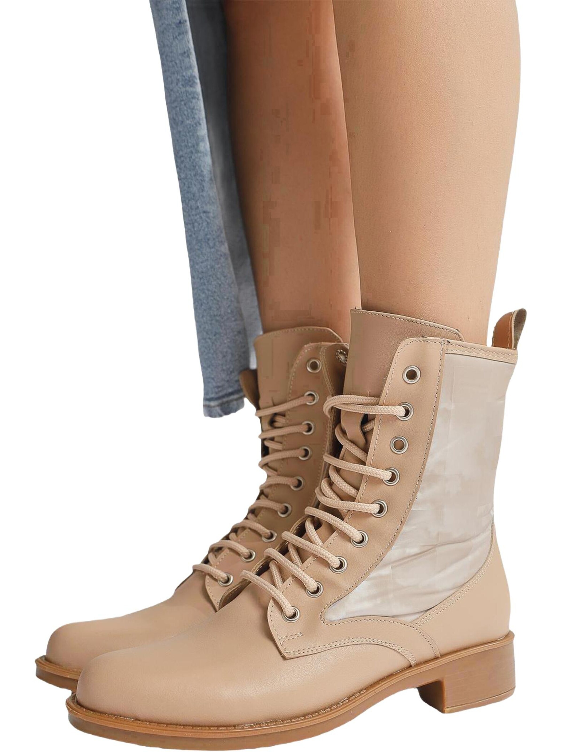 Limoya Stiefel 'Chrissi'‌‌‌‌‌‌ in Beige