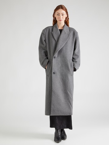 Manteau mi-saison 'BAROL' Bardot en gris : devant