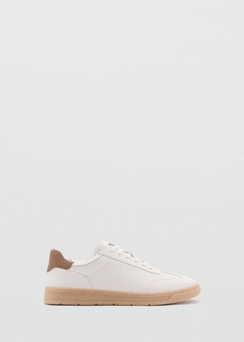 MANGO MAN Sneaker 'Metrolea' in Weiß