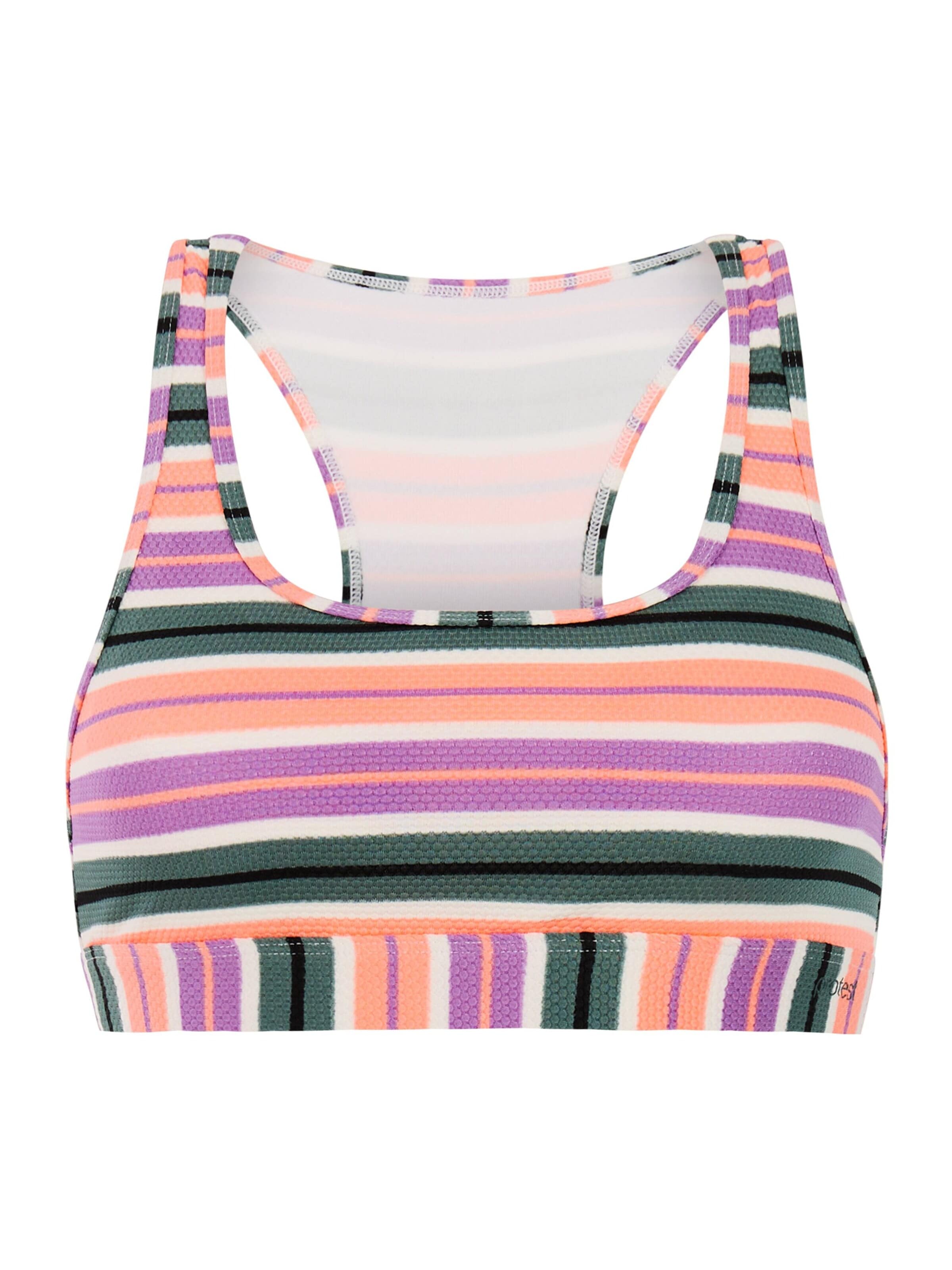 PROTEST Bralette Bikini top 'MIXEagers' in Purple: front