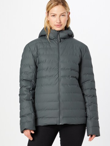 RAINS Winter jacket 'Trekker' in Grey: front