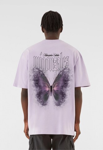 T-Shirt 'Frosted Wings' MJ Gonzales en violet : devant