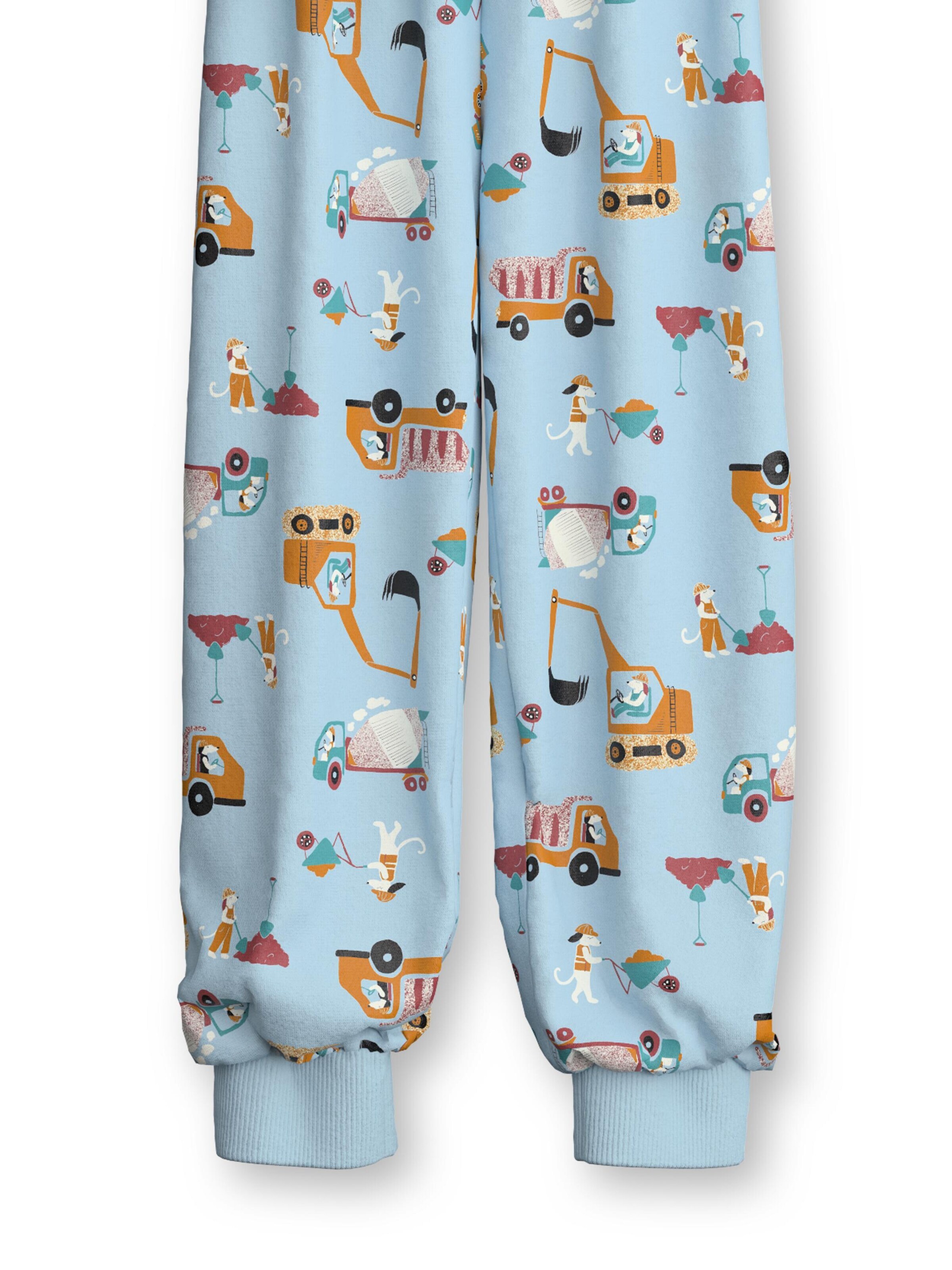 CALIDA Pajamas 'Toddlers Worker' in Blue