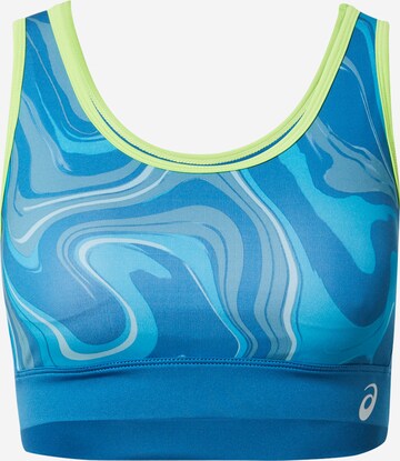 ASICS Bustier Sport-BH in Blau: predná strana