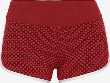 TALENCE Skinny Housut 'Fashion Look' värissä punainen: etupuoli
