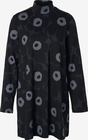 Marimekko Kleid 'TUSKIN UNIKKO' in Schwarz: Vorderseite