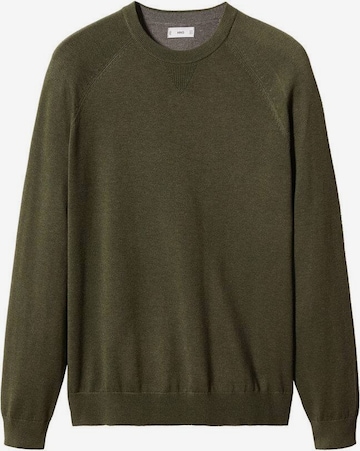 Pullover 'Ten' di MANGO MAN in verde: frontale