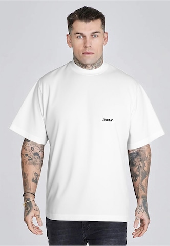 SikSilk - Camiseta en blanco