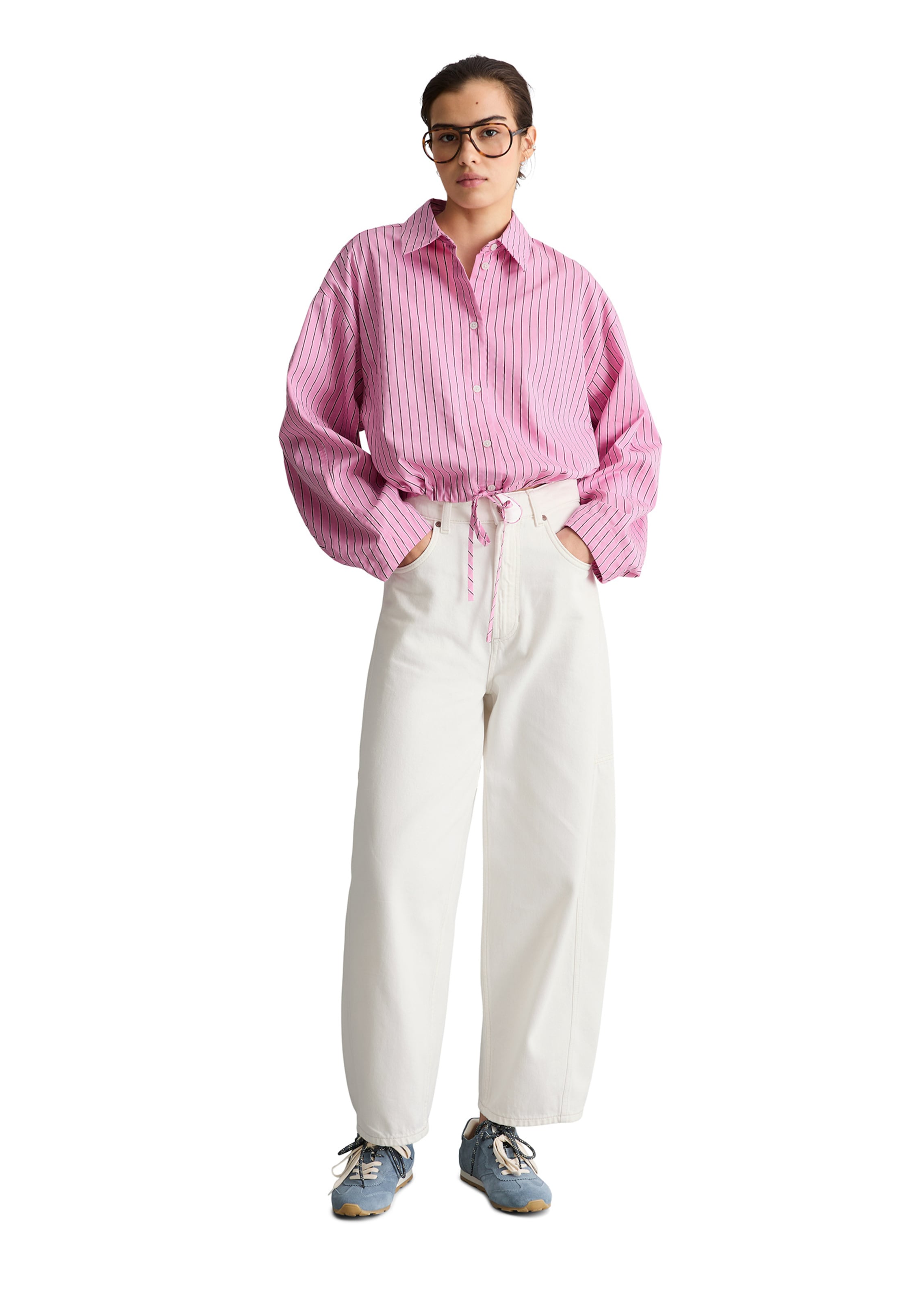 Marc O'Polo DENIM Blouse in Pink