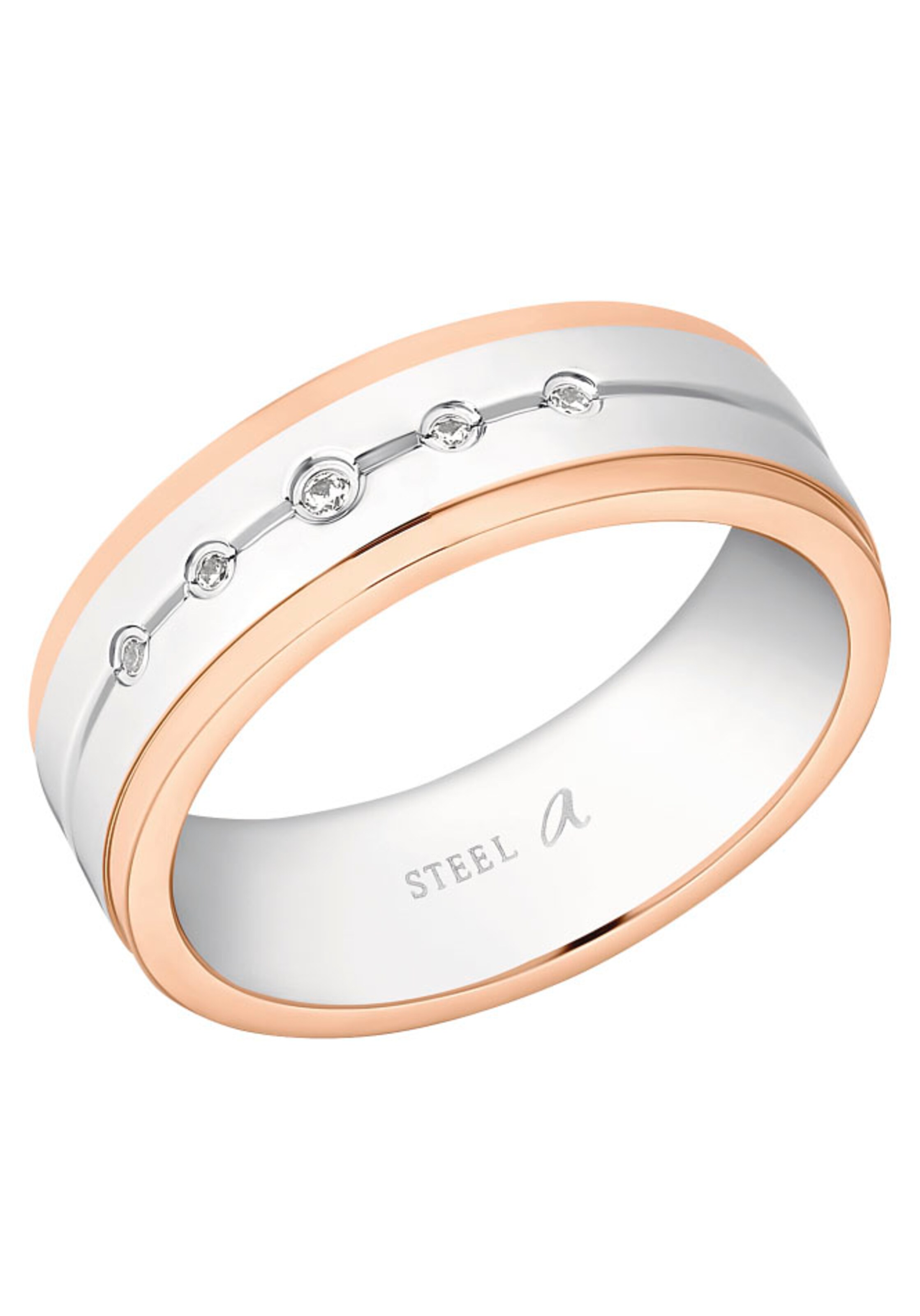 AMOR Ring in Silver: front