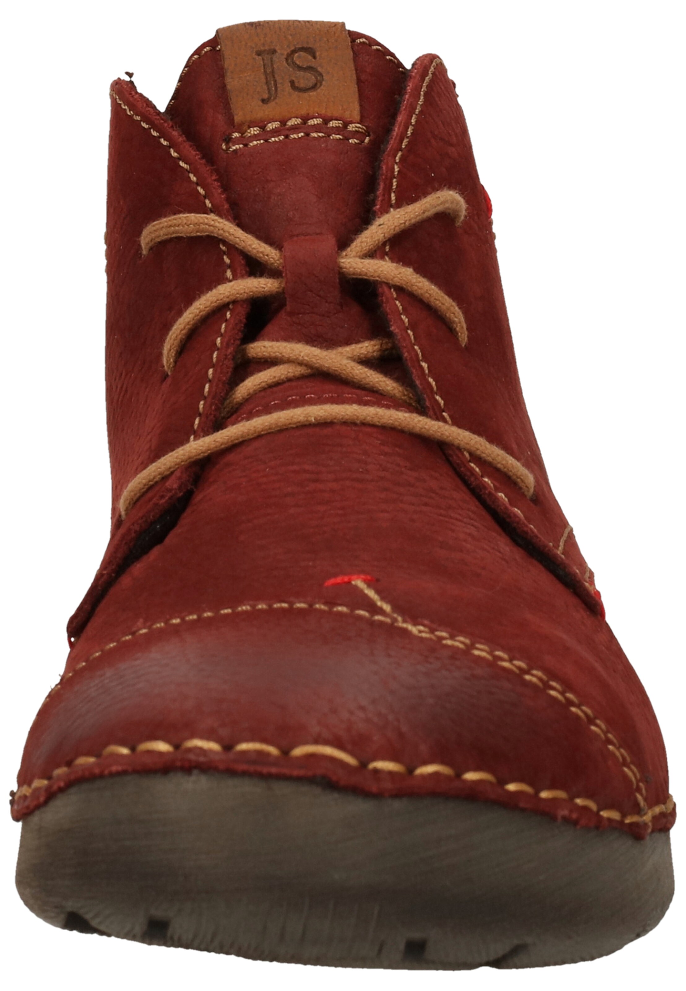 Bottines à lacets 'Fergey' JOSEF SEIBEL en rouge