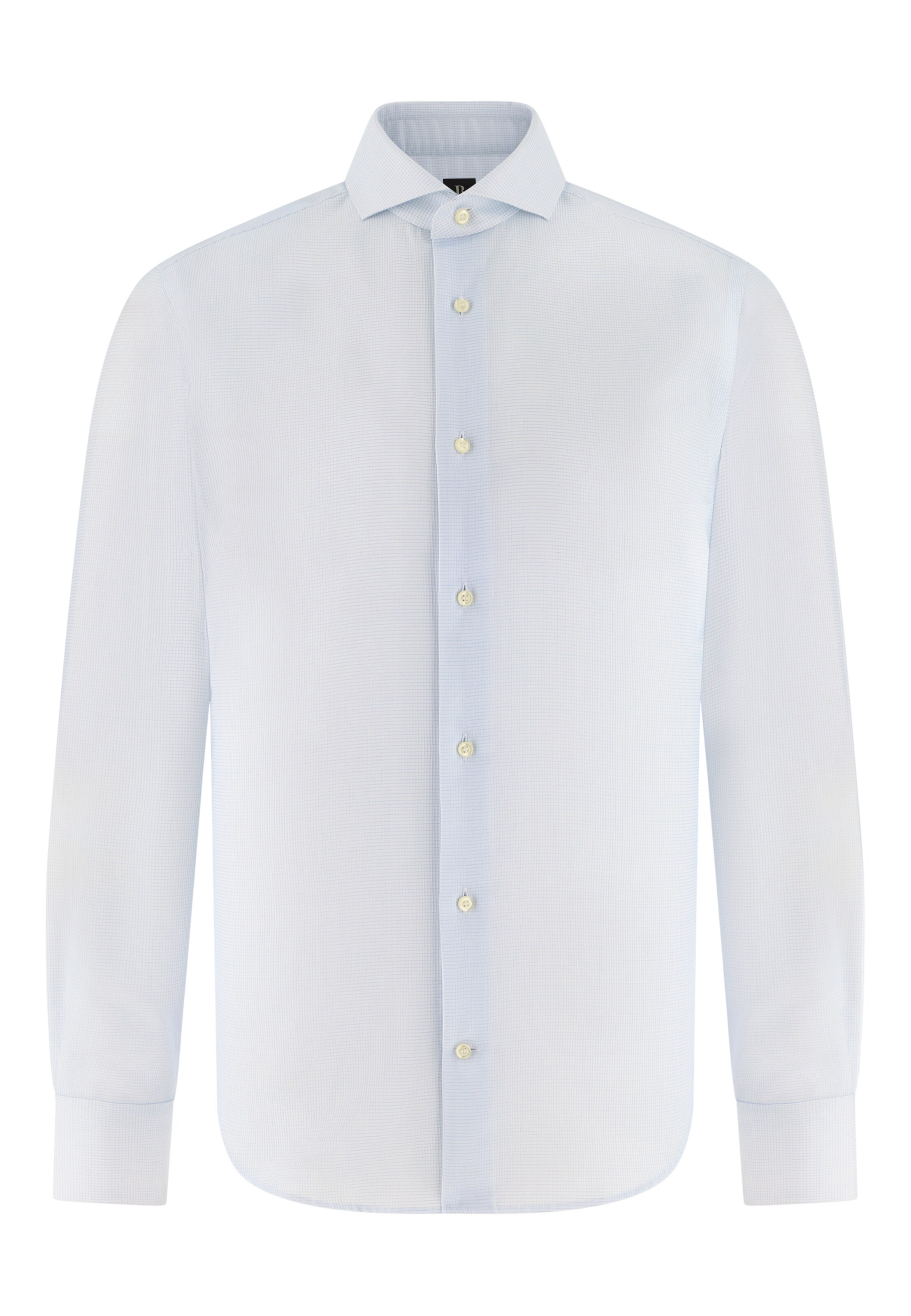 Boggi Milano Chemise en bleu clair, Vue avec produit