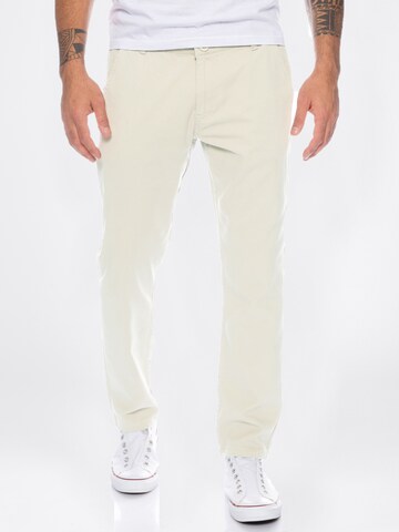 Rock Creek Slim fit Chino Pants in Grey: front
