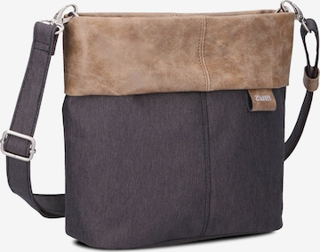 ZWEI Crossbody Bag 'Olli' in Brown: front