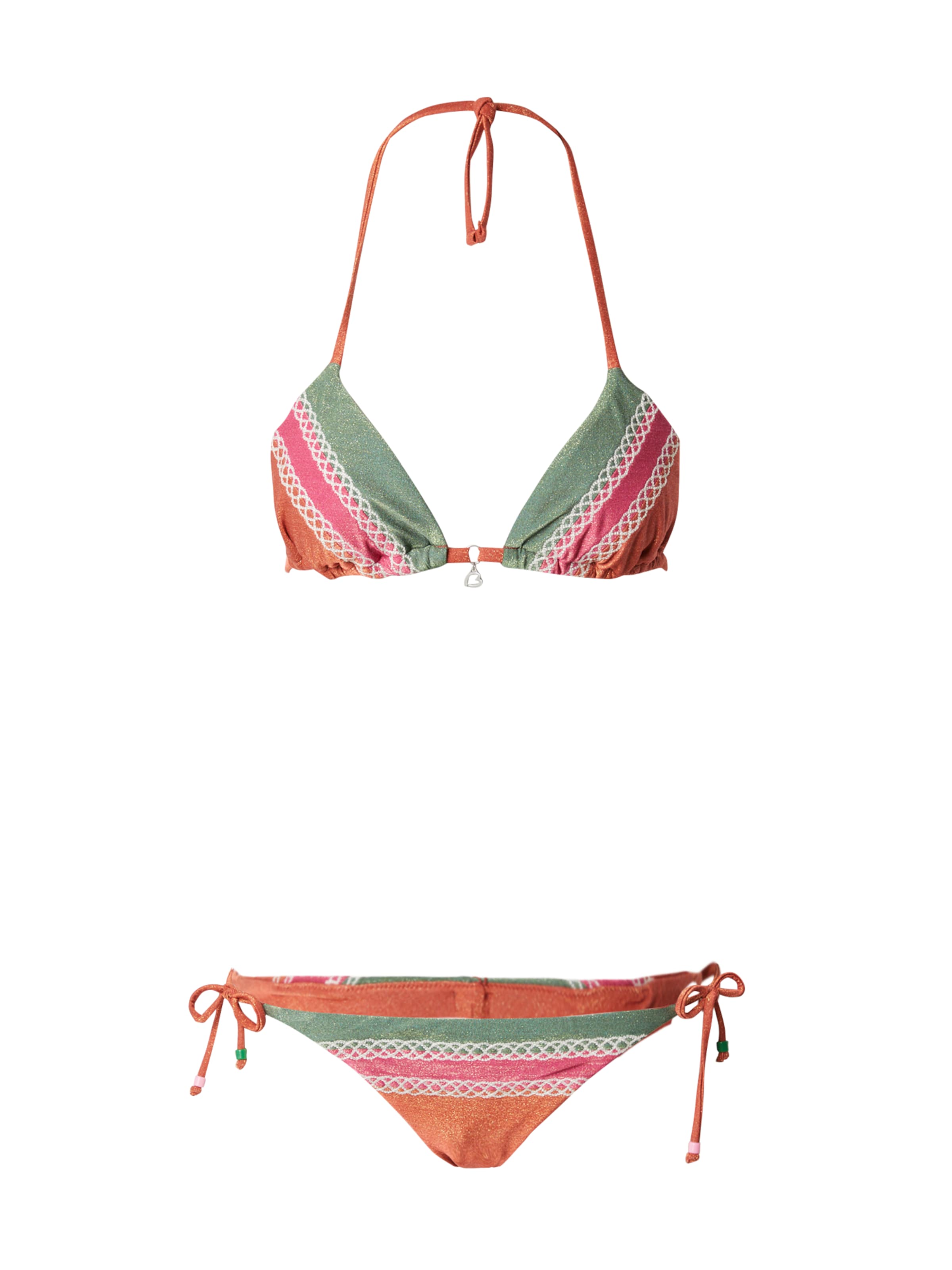 Banana Moon - Triángulo Bikini en naranja: frente