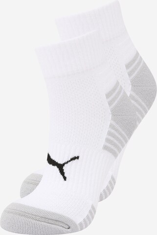 PUMA Sportsockor i vit: framsida