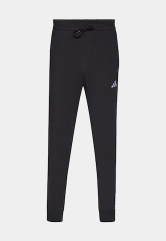 ADIDAS SPORTSWEAR Tapered Sportbroek 'Essentials' in Zwart