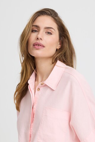 T-shirt 'PZLUCA' Pulz en rose