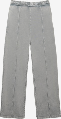 Wide leg Pantaloni di Pull&Bear in grigio: frontale