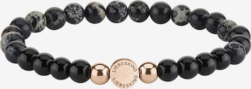 Liebeskind Berlin Armband in Schwarz: Vorderseite
