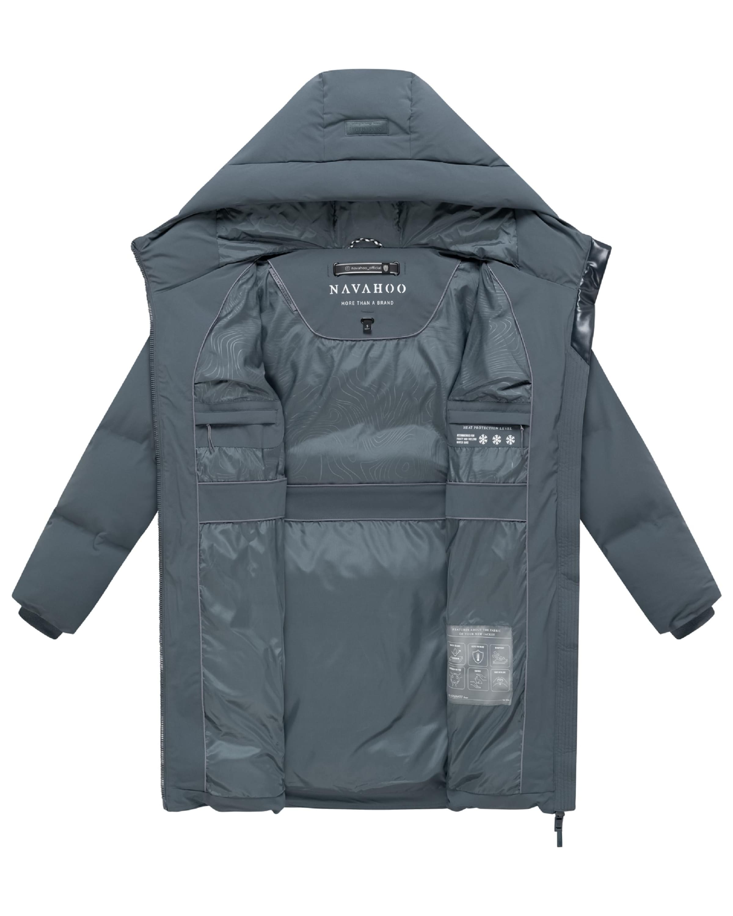 Cappotto funzionale 'Wolkenwichtel 14' di NAVAHOO in blu