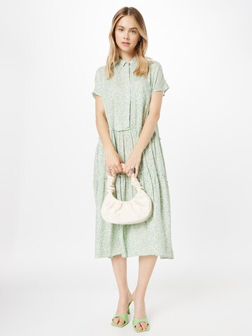 Herrlicher Shirt Dress 'Adelie' in Green