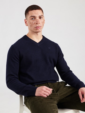 Hackett London Svetr – modrá: přední strana