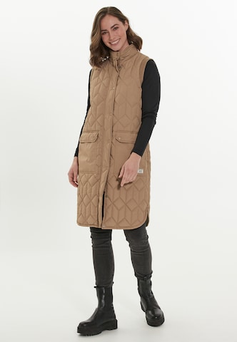 Weather Report Sportbodywarmer 'Beah' in Beige