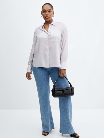 MANGO Blouse 'GALIN' in Roze: voorkant