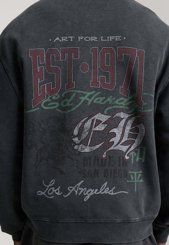 Ed Hardy Кофта на молнии 'Art For Life' в Черный