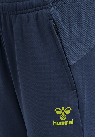 Regular Pantalon de sport Hummel en bleu