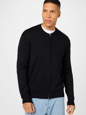 Only & Sons Knit Cardigan 'WYLER' in Black: front