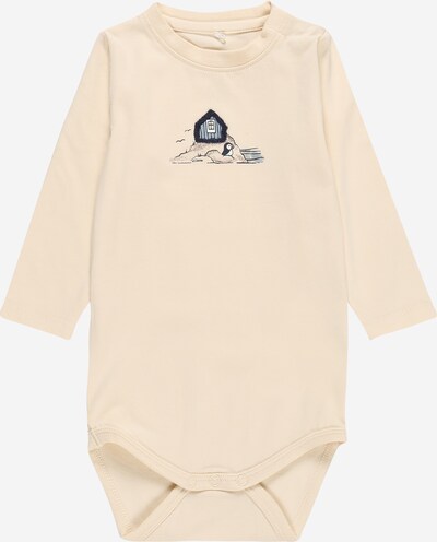 NAME IT Barboteuse / body 'NBMOSCAR LS BODY BOX' en beige, Vue avec produit