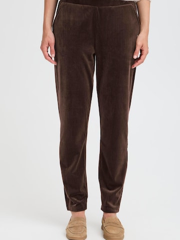 Oxmo Regular Chinohose ' OXEBBA ' in Braun