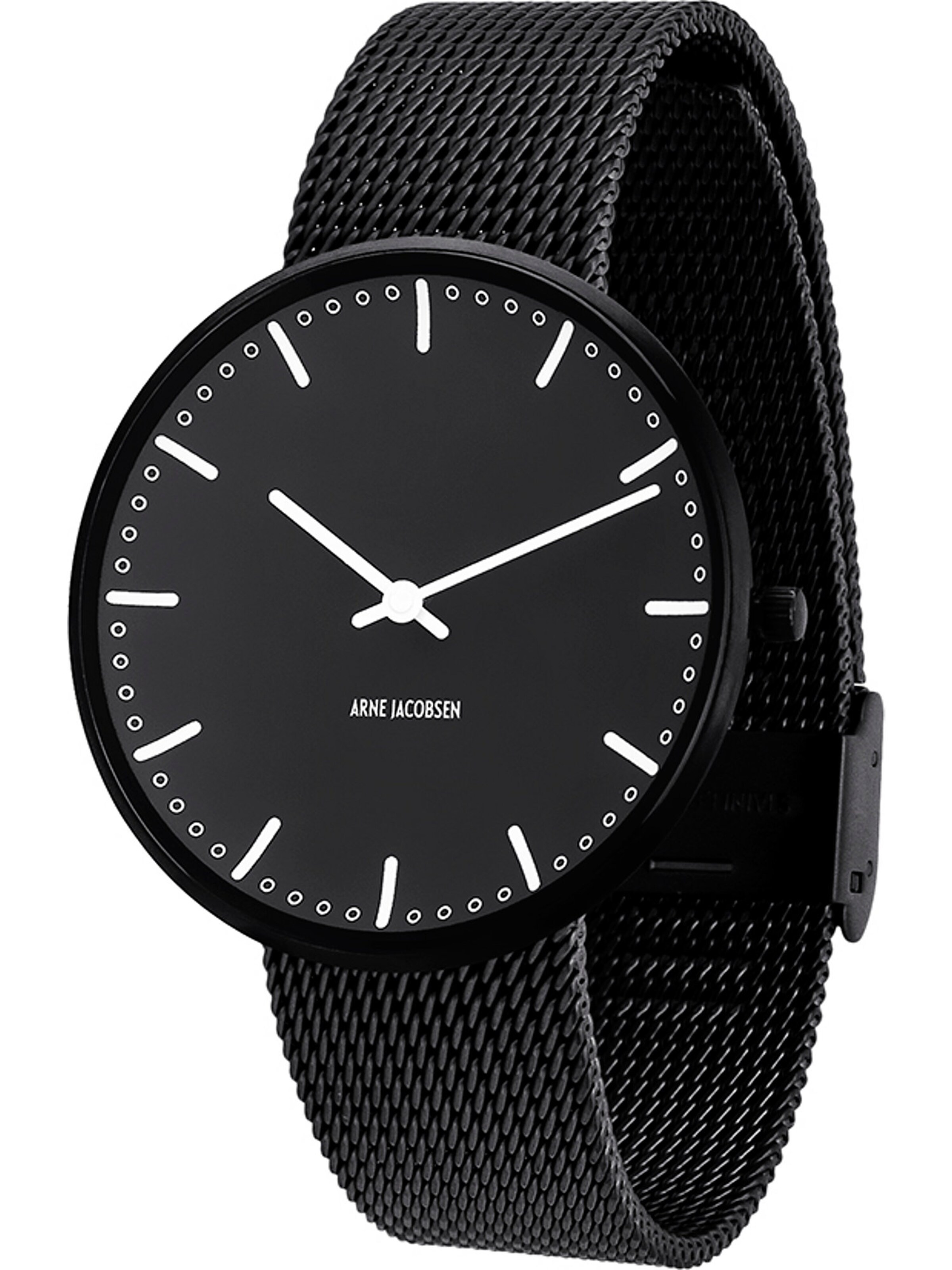Männer Uhren Arne Jacobsen Arne Jacobsen Herren-Uhren Analog Quarz ' ' in Schwarz - LE14142 Männer Uhren Arne Jacobsen Arne Jacobsen Herren-Uhren Analog Quarz ' ' in Schwarz - LE14142
