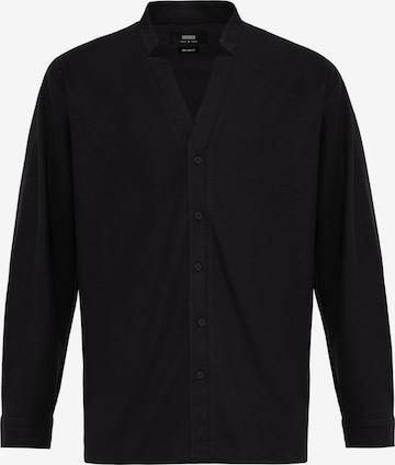Antioch Regular fit Button Up Shirt in Black: front
