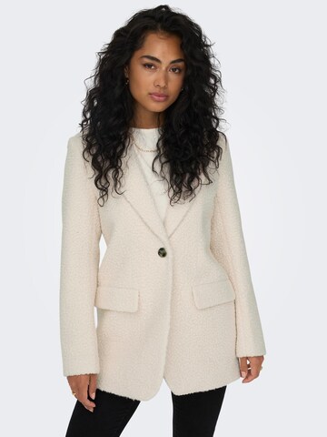 ONLY Blazer 'Piper Boston' in Weiß: Vorderseite