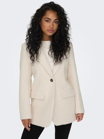 ONLY - Blazer 'Piper Boston' en blanco: frente