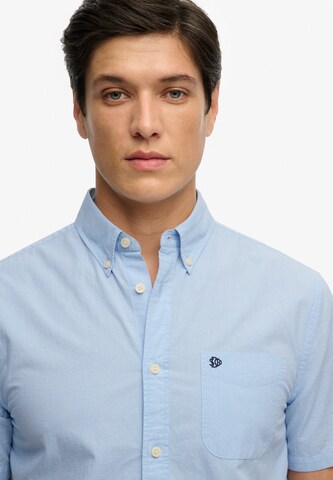 Fit confort Chemise Superdry & Co en bleu
