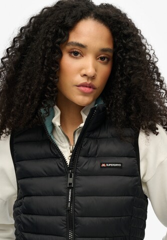 Superdry Weste 'Fuji Lite' in Schwarz