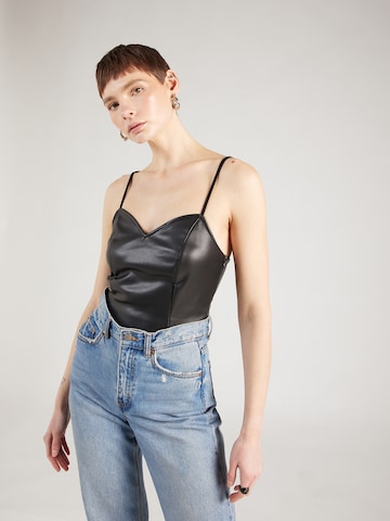 ABOUT YOU Top 'May' in Schwarz: Vorderseite